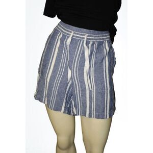 Nautica Linen Striped Shorts 